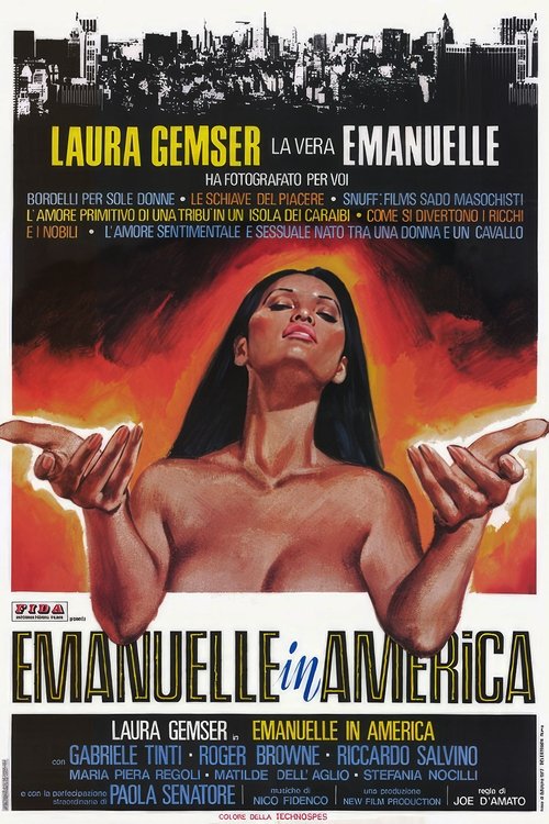 Póster de Emanuelle in America