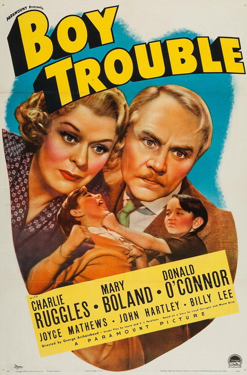 Póster de Boy Trouble