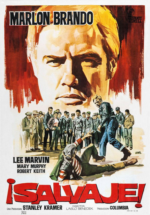 Póster de El salvaje