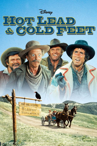 Póster de Hot Lead & Cold Feet