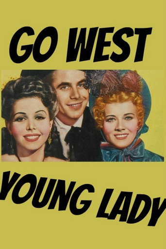 Póster de Go West, Young Lady