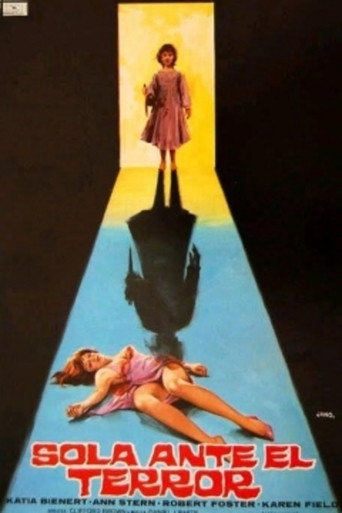 Póster de Sola ante el terror