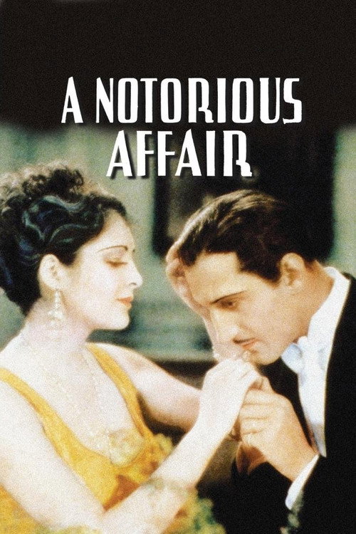 Póster de A Notorious Affair