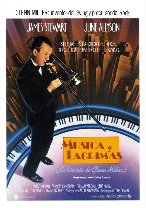 Póster de The Glenn Miller Story