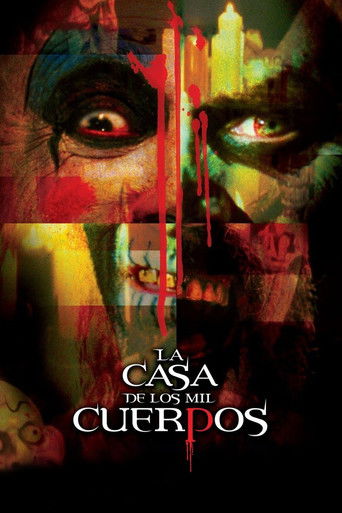 Póster de La casa de los 1000 cuerpos