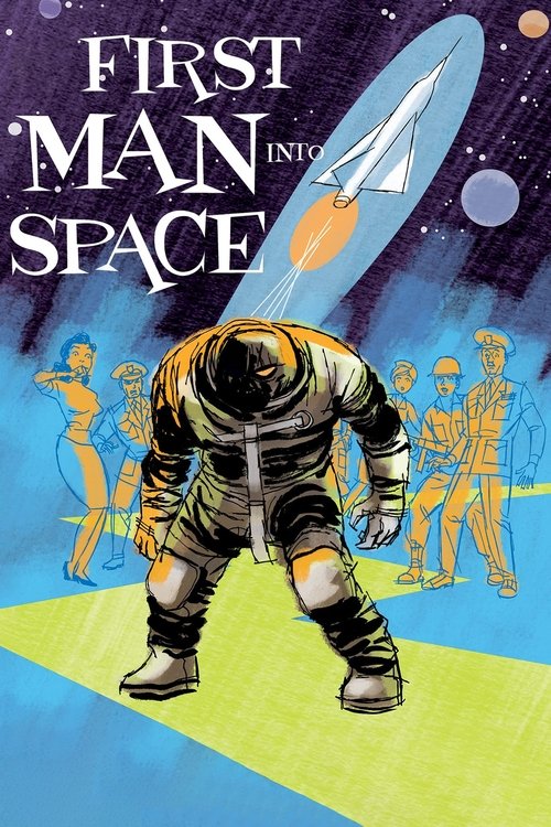 Póster de First Man into Space