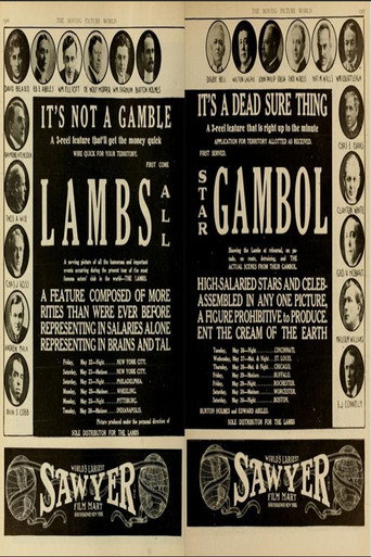 Póster de The Lambs' All-Star Gambol