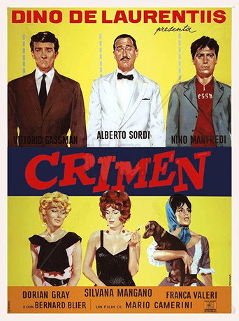 Póster de Crimen