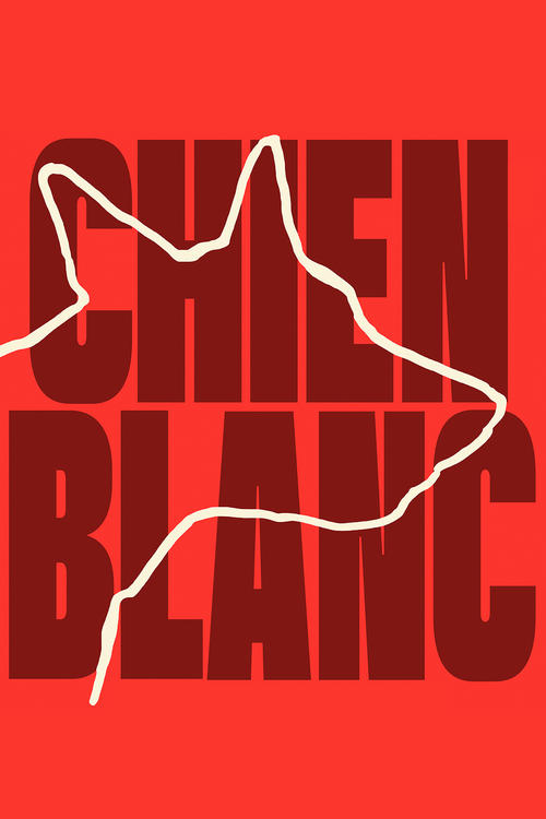 Póster de Chien blanc