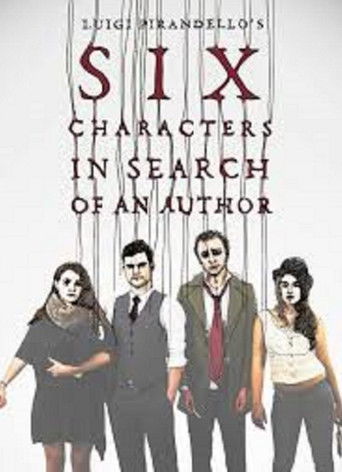 Póster de Six Characters in Search of An Author