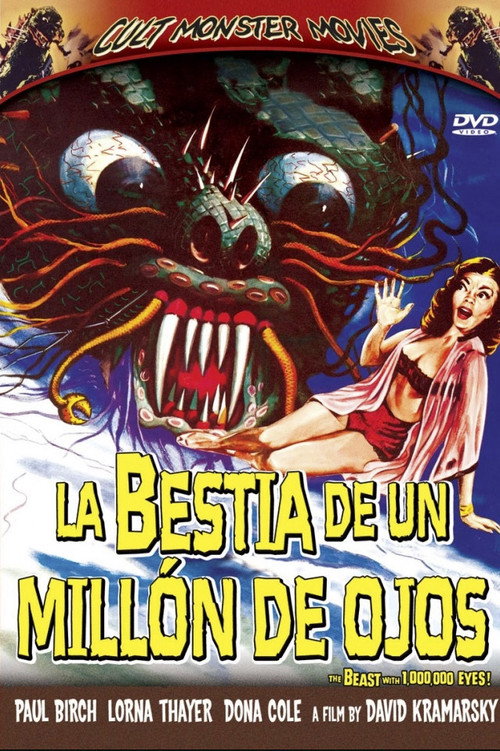 Póster de The Beast with a Million Eyes