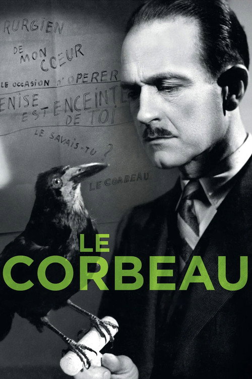 Póster de Le Corbeau