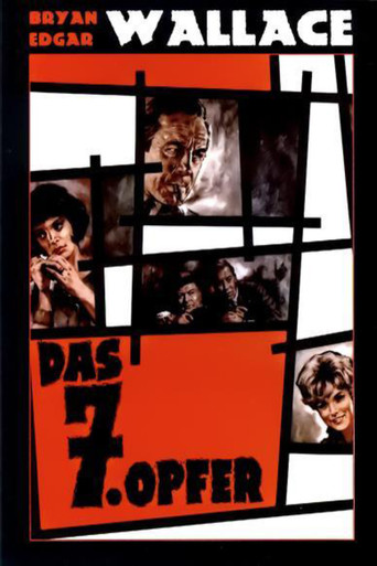 Póster de Das siebente Opfer
