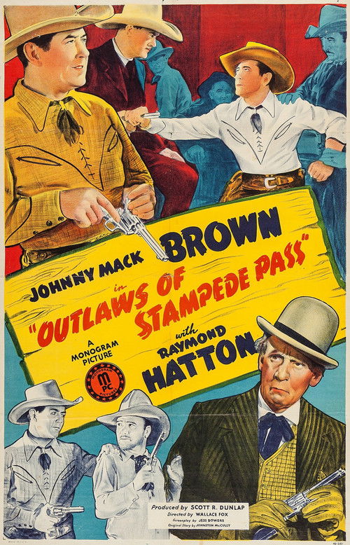 Póster de Outlaws of Stampede Pass