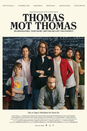 Póster de Thomas mot Thomas (en sensasjonell teori om det ubetydelige livet i multiverset)