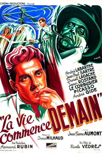 Póster de La Vie Commence Demain