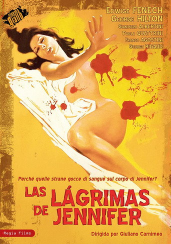 Póster de Perché quelle strane gocce di sangue sul corpo di Jennifer?