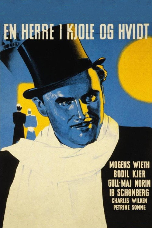 Póster de En herre i kjole og hvidt
