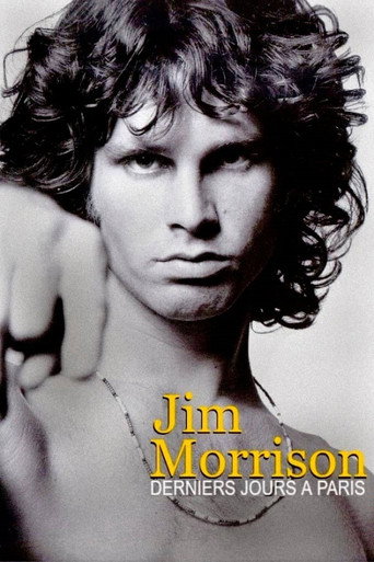 Póster de Jim Morrison : derniers jours à Paris