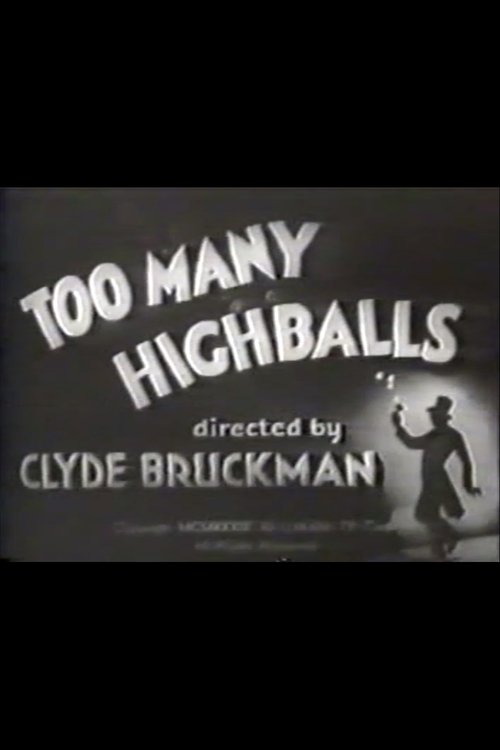 Póster de Too Many Highballs