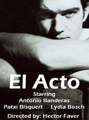 Póster de El acto