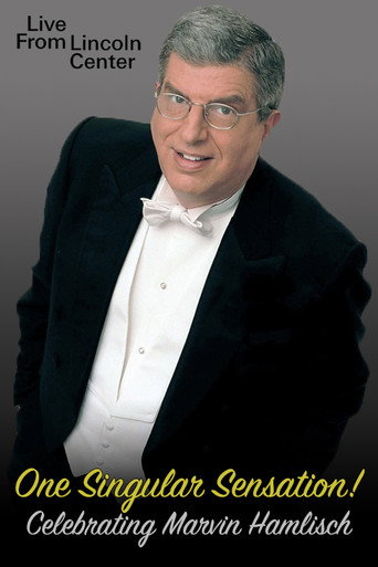 Póster de One Singular Sensation! Celebrating Marvin Hamlisch