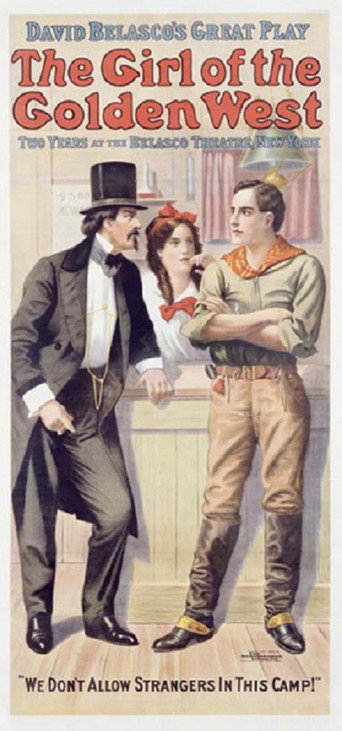 Póster de The Girl of the Golden West