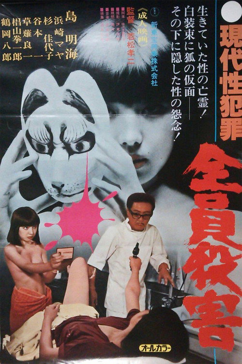 Póster de 現代性犯罪　全員殺害