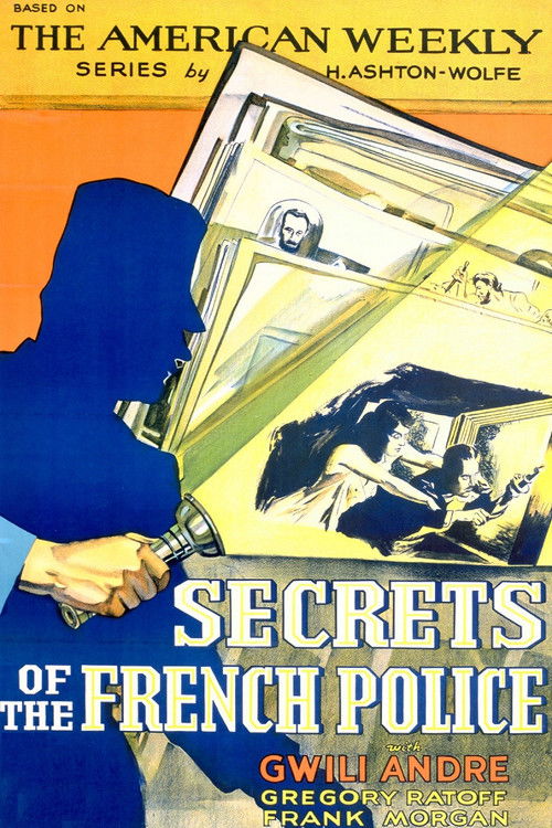 Póster de Secrets of the French Police