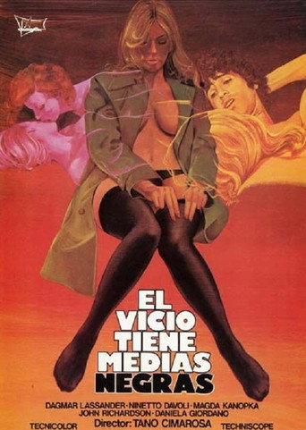 Póster de Il vizio ha le calze nere
