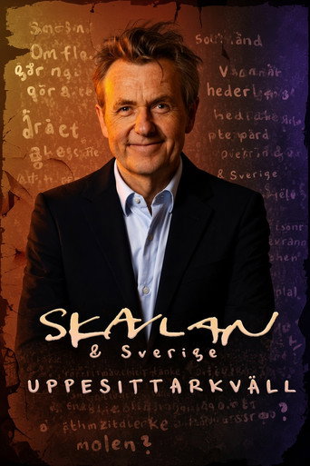 Póster de Skavlan & Sverige - uppesittarkväll