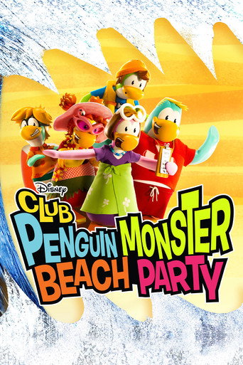 Póster de Club Penguin Monster Beach Party