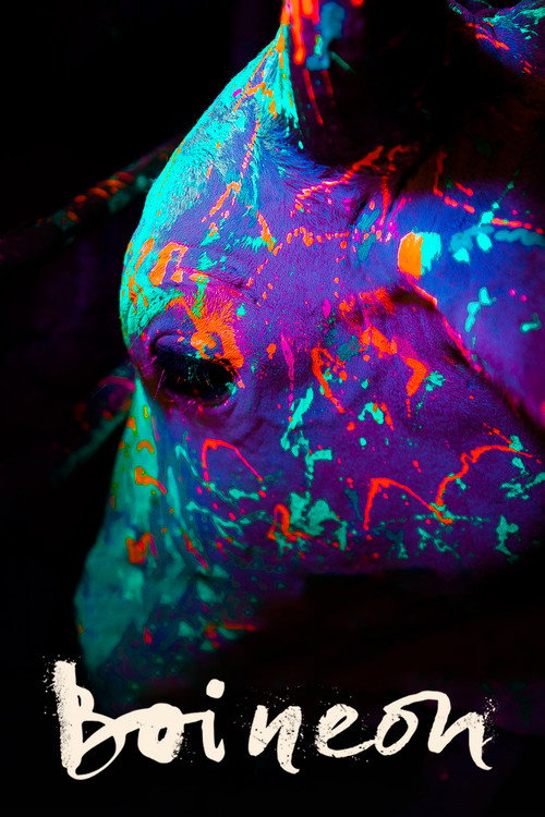 Póster de Boi Neon