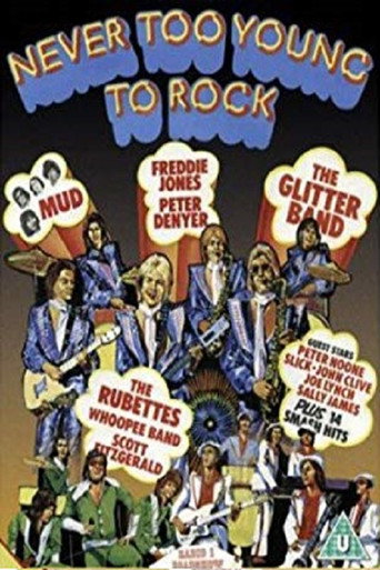 Póster de Never Too Young to Rock