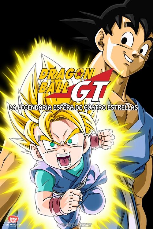 Póster de Dragon Ball GT: La Legendaria Esfera de Cuatro Estrellas