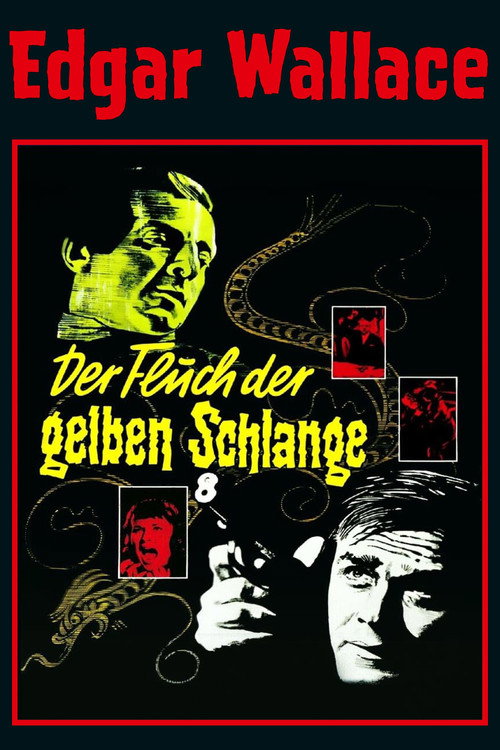 Póster de Der Fluch der gelben Schlange