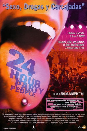Póster de 24 Hour Party People