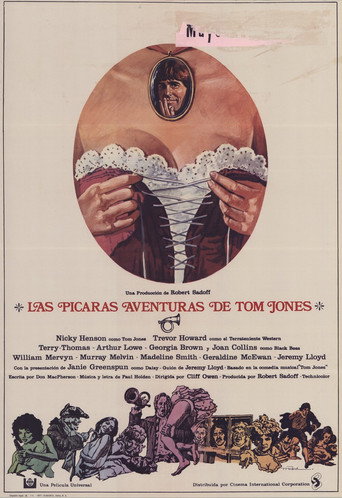 Póster de The Bawdy Adventures of Tom Jones