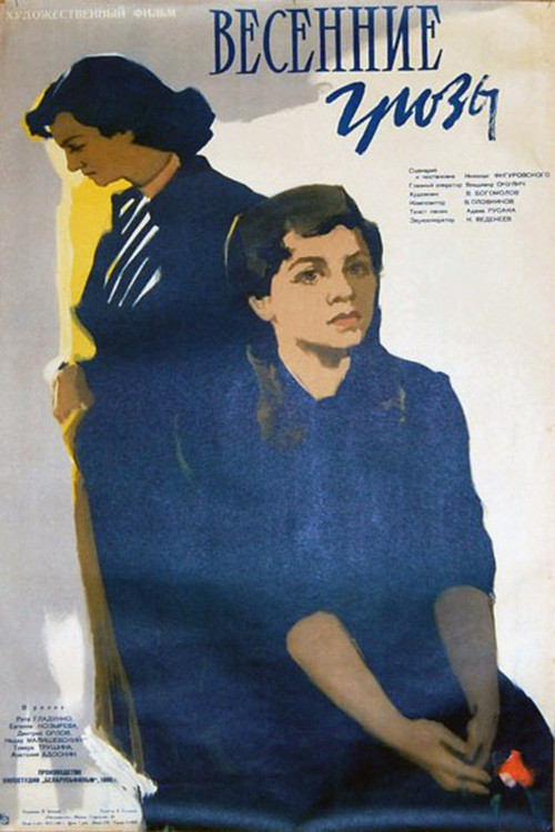 Póster de Весенние грозы