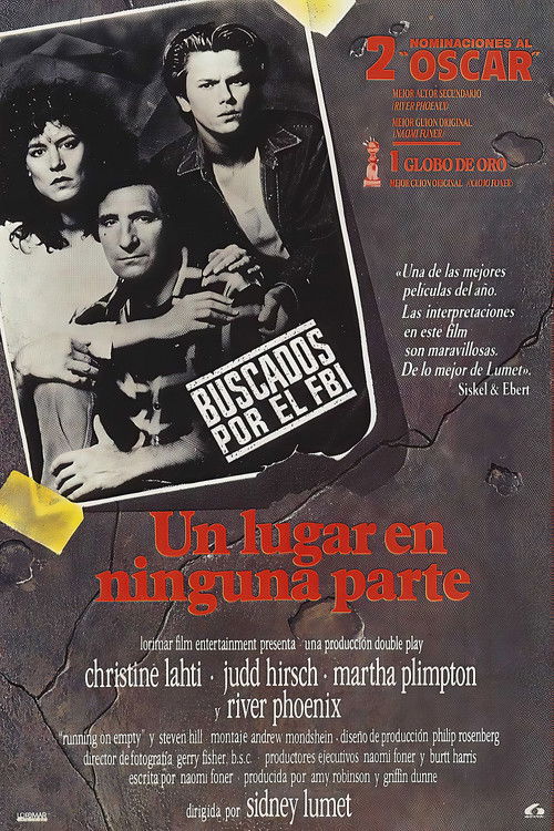 Póster de Running on Empty