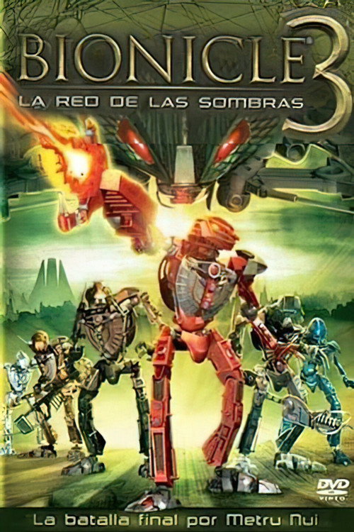 Póster de Bionicle 3: Web of Shadows