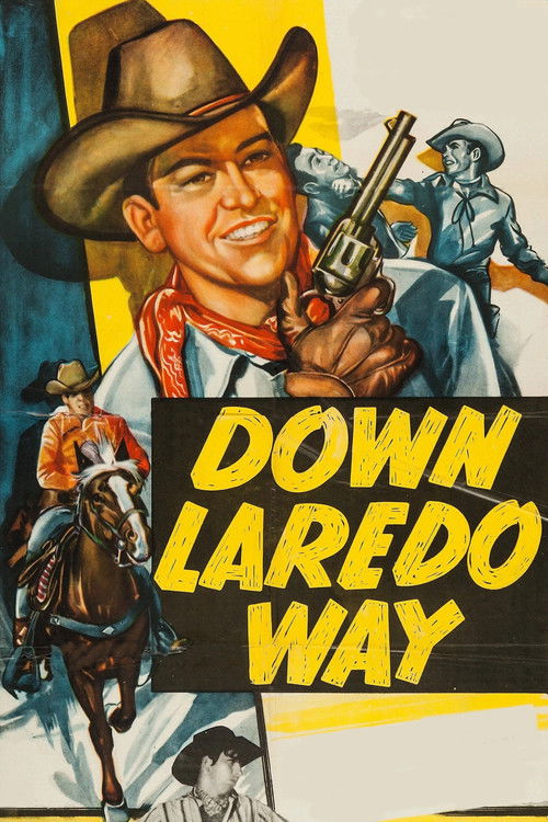 Póster de Down Laredo Way