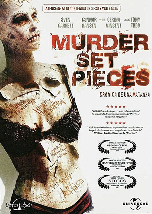 Póster de Murder-Set-Pieces