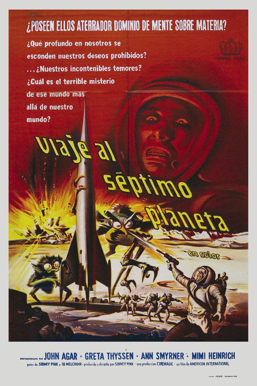 Póster de Journey to the Seventh Planet