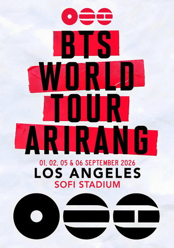 Póster de BTS WORLD TOUR [ARIRANG] in Los Angeles