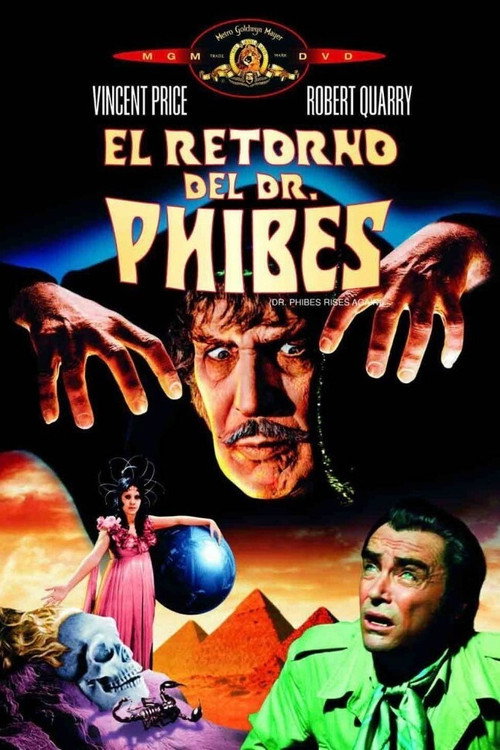 Póster de El regreso del abominable Dr. Phibes
