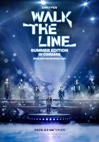 Póster de ENHYPEN [WALK THE LINE SUMMER EDITION] IN CINEMAS