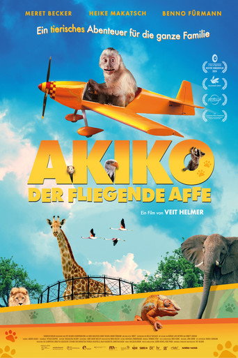 Póster de Akiko, der fliegende Affe
