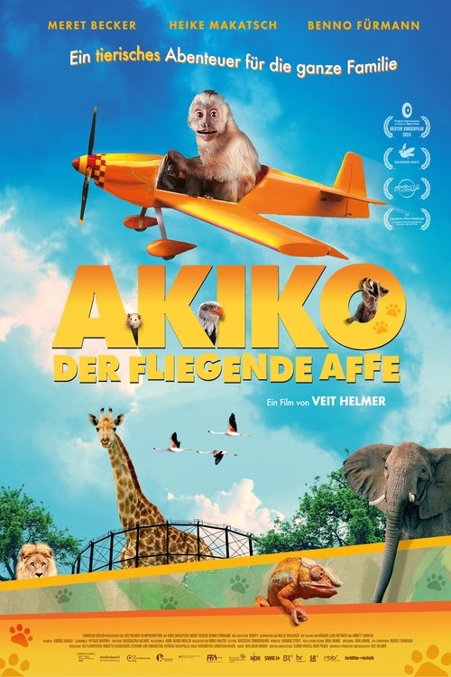 Póster de Akiko, der fliegende Affe