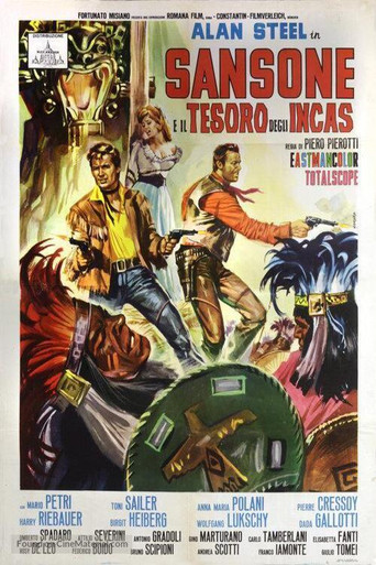 Póster de Sansone e il tesoro degli Incas